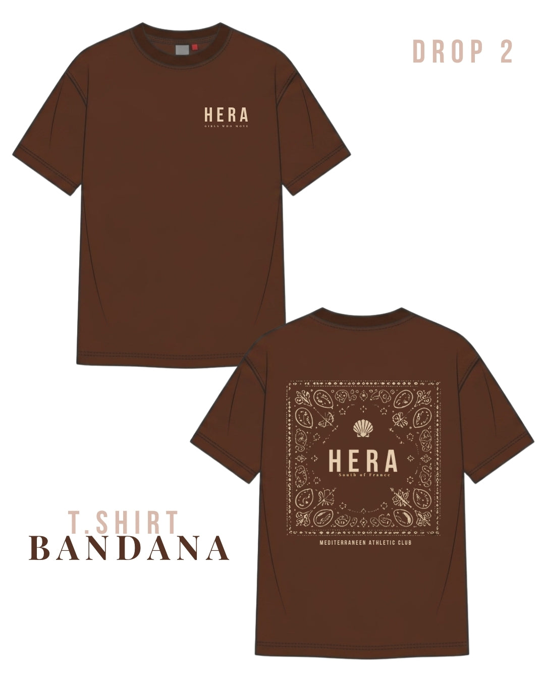 T-Shirt Long Bandana Mediterranean Athletic Club – Sport & Streetwear