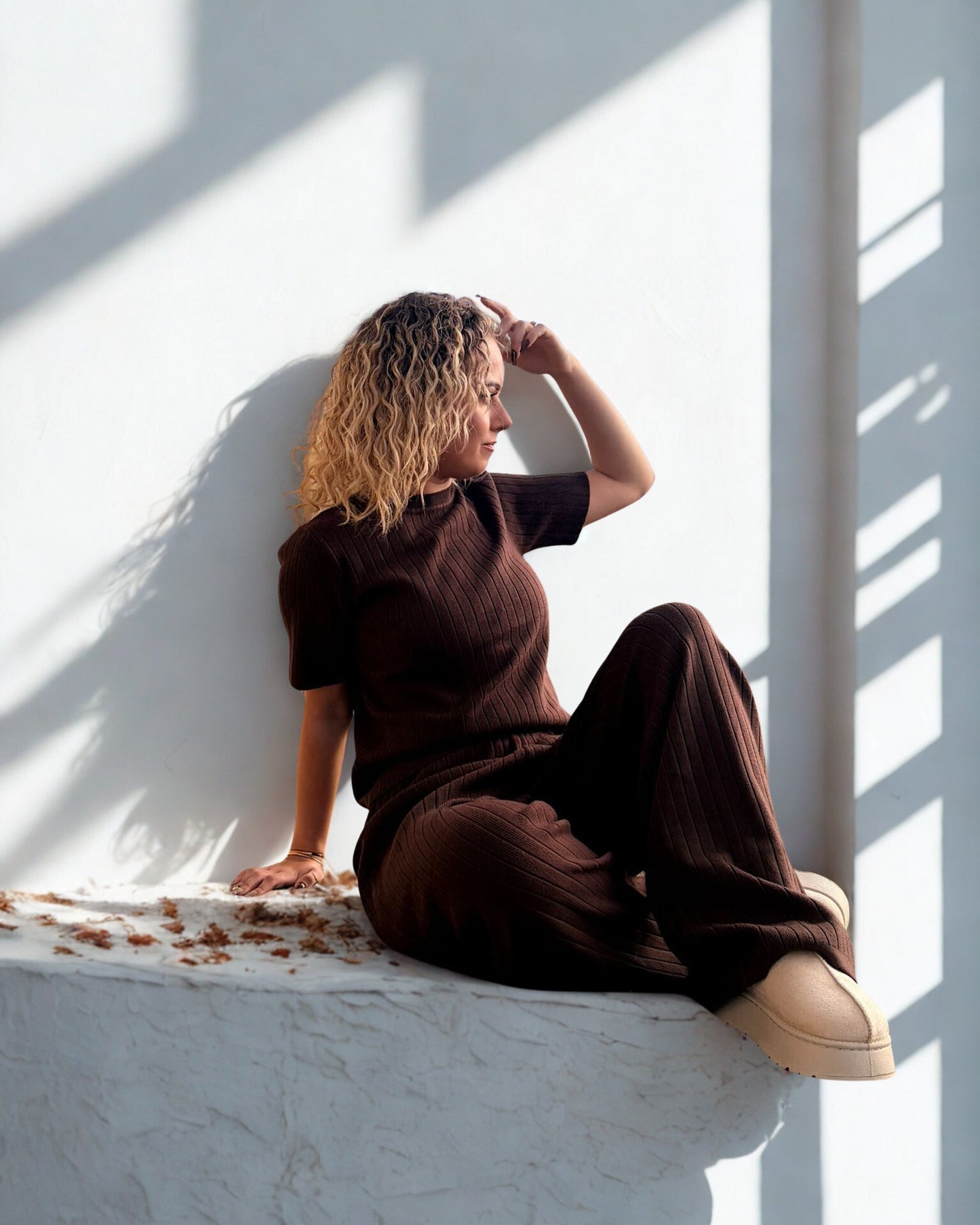 Pantalon côtelé Clio