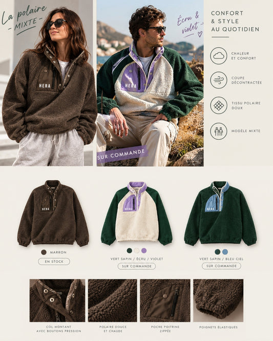 Sweat Polaire Elli Mixte – Sport & Outdoor