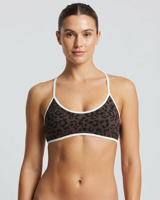 Brassière sport léopard VENUS – Maintien & confort